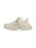 Balenciaga - Triple S Faux-Leather Trainers - Mens - Light Blue