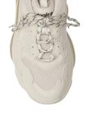 Balenciaga - Triple S Faux-Leather Trainers - Mens - Light Blue
