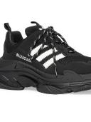 Balenciaga, Triple S Sneakers, Women, Multicolor, AU 7, Sneakers, Materialmix