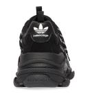 Balenciaga | Women 60mm Triple S Faux Leather Sneakers Black/White 35