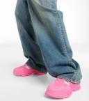 Balenciaga | Women 60mm Triple S Faux Leather Sneakers Neon Pink 38