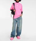 Balenciaga | Women 60mm Triple S Faux Leather Sneakers Neon Pink 38