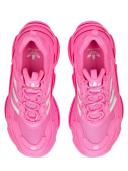 Balenciaga | Women 60mm Triple S Faux Leather Sneakers Neon Pink 38
