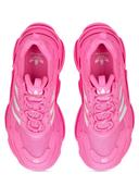 Balenciaga | Women 60mm Triple S Faux Leather Sneakers Neon Pink 41