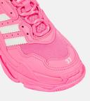 Balenciaga | Women 60mm Triple S Faux Leather Sneakers Neon Pink 41