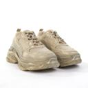 Balenciaga Women's Triple S Beige Sneakers