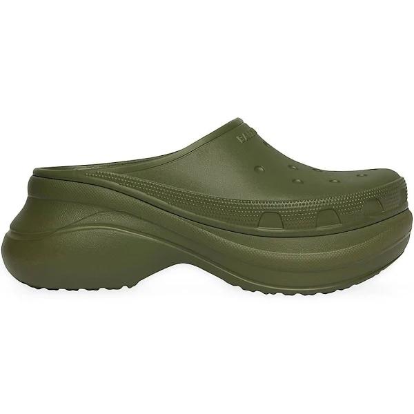 Balenciaga - x Crocs Rubber Slides - Mens - Khaki