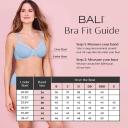 Bali Comfort Revolution Front-Close Shaping Underwire Bra 3P66 - Black