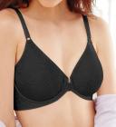 Bali Comfort Revolution Front-Close Shaping Underwire Bra 3P66 - Black