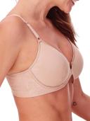 Bali Comfort Revolution Front Close Underwire Bra , 3p66 - Nude, 40B
