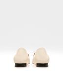 Bally Ellah Flat Leather Loafers in Bone - Multi - 36.5