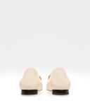 Bally Ellah Flat Leather Loafers in Bone - Multi - 38.5