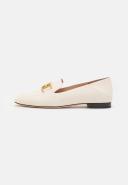 Bally Ellah Flat Leather Loafers in Bone - Multi - 38.5