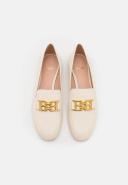 Bally Ellah Flat White, Leather Loafers in Bone - White - 41