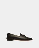 Bally Ellah Leather Loafers in - Black - 36.5