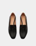 Bally Ellah Leather Loafers in - Black - 37