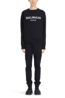 Balmain Black Printed Sweatshirt