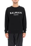 Balmain Black Printed Sweatshirt