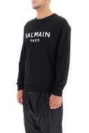 Balmain Black Printed Sweatshirt