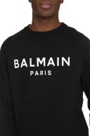 Balmain Black Printed Sweatshirt