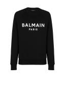 Balmain Black Printed Sweatshirt