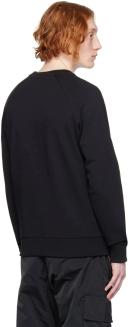 Balmain Black Printed Sweatshirt
