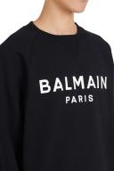 Balmain Black Printed Sweatshirt