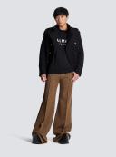Balmain Black Printed Sweatshirt