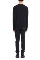 Balmain Black Printed Sweatshirt
