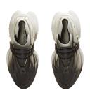 Balmain | Men Unicorn Leather & Neoprene Sneakers White/Black 40