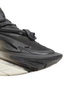 Balmain | Men Unicorn Leather & Neoprene Sneakers White/Black 40