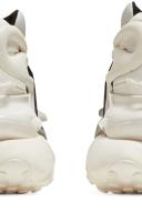Balmain | Men Unicorn Leather & Neoprene Sneakers White/Black 40