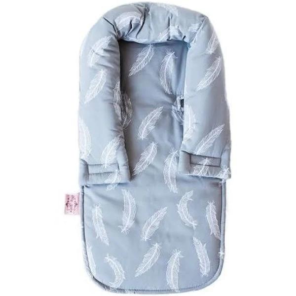 Bambella Infant Head Support - Feathers Grey