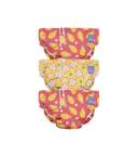 Bambino Mio Reusable Swim Diaper, Tropical, Large (1-2 Years), 3 Pack