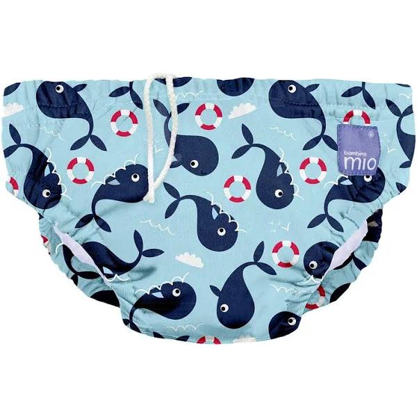 Bambino Mio: Swim Nappy - Whale Wharf (Large/1-2 Years)