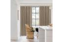 Bamboo Blockout Pinch Pleat Curtains Pair