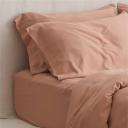 Bamboo Fitted Sheet in Clay by I Love Linen - King x 30cm