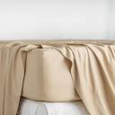 Bamboo Fitted Sheet in Latte by I Love Linen - King x 40cm