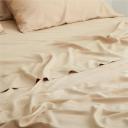 Bamboo Flat Sheet in Latte by I Love Linen - King