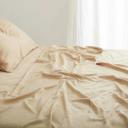 Bamboo Flat Sheet in Latte by I Love Linen - King