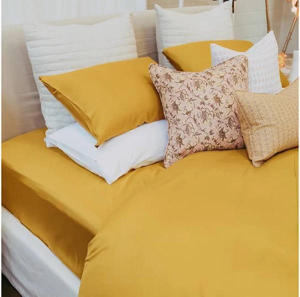 Bamboo Haus 100% Bamboo Sheet Set - Mustard