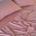 Bamboo Haus Juliet Love 100% Bamboo Flat Sheet - Pink Rose