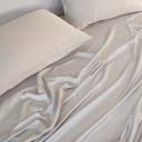 Bamboo Haus Juliet Love 100% Bamboo Flat Sheet - Sky Cloud