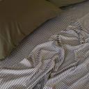 Bamboo Haus Juliet Love 100% Bamboo Flat Sheet - Spring Bud Stripe