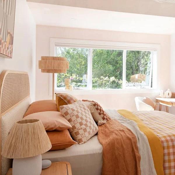Bamboo Linen Natural Sheet Separates - Super King Fitted Sheet