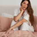Bamboo Sheet Set in Clay by I Love Linen - King x 40cm