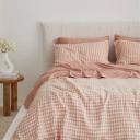 Bamboo Sheet Set in Clay by I Love Linen - King x 40cm