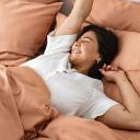 Bamboo Sheet Set in Terracotta by I Love Linen - Double x One Size