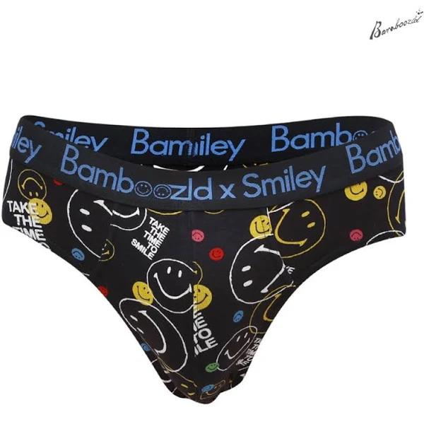 Bamboozld Bamboo Brief - Smiley