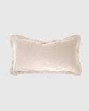 Bambury Velvet Cushion - Rectangle - Pearl